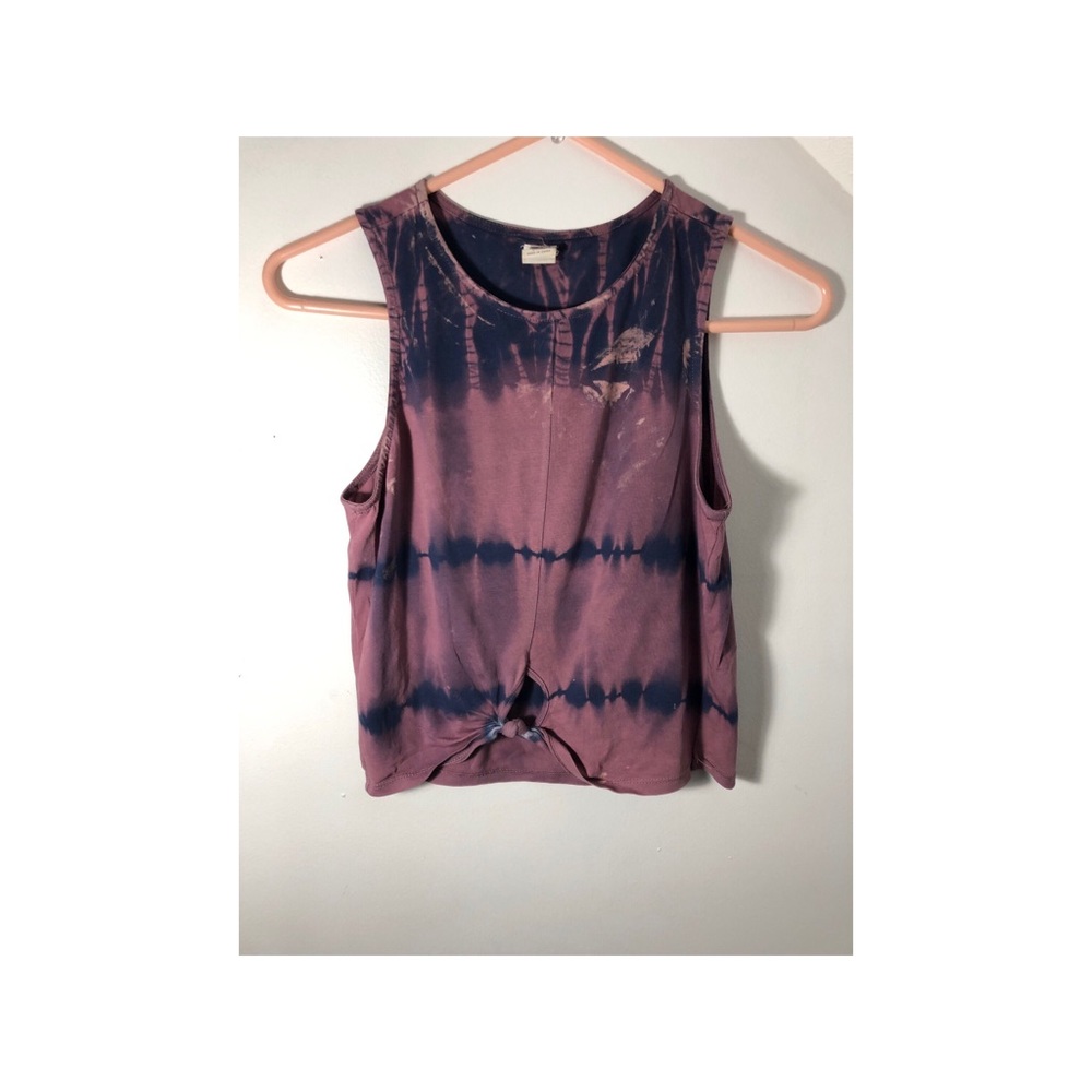 2/15$ TYE DYE PACSUN DISTRESSED TANK